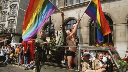 Manifestación LGBTTTI 1990's