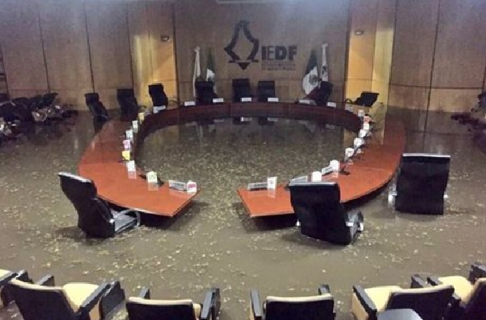 Inundación en el IEDF