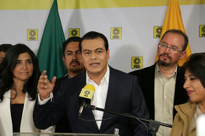 Juan Zepeda candidato del PRD a la gobernatura del Estado de México