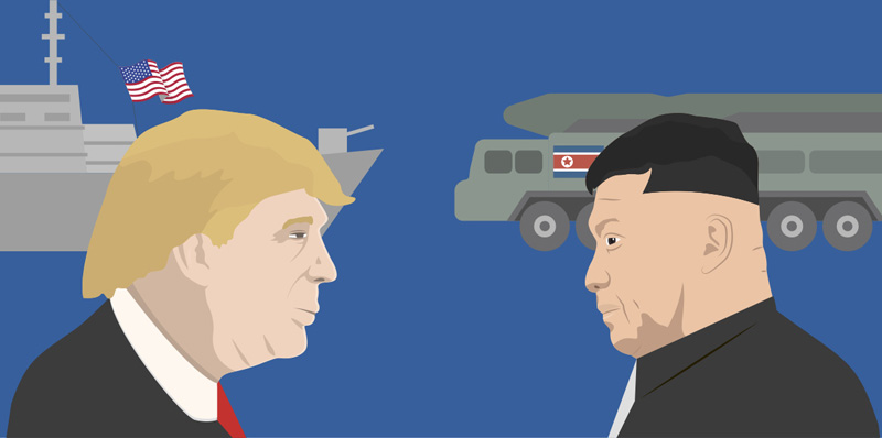 Donald Trump y Kim Jong un