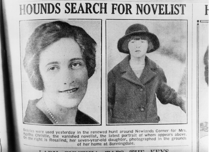 La desaparición de Agatha Christie
