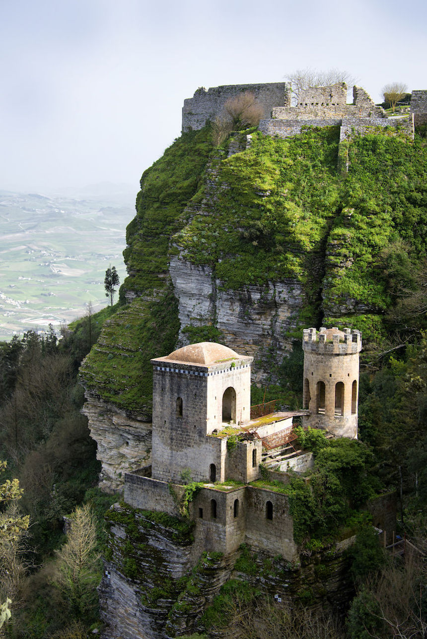 Castillo antiguo en Italia