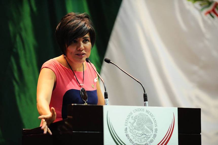 La panista Claudia Sánchez Juárez busca prohibir tatuajes