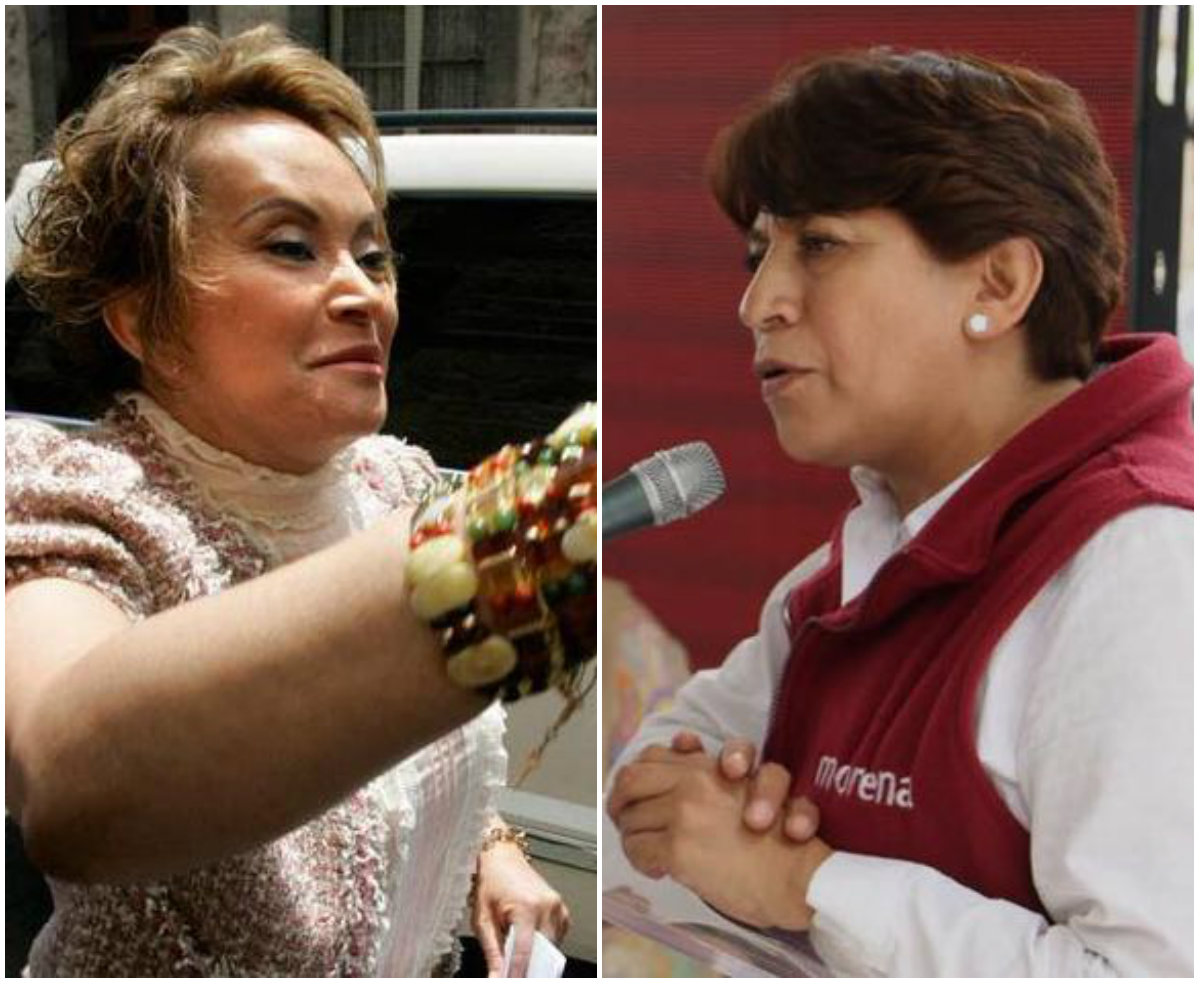 Delfina Gómez y Elba Esther Gordillo