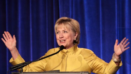 Hillary Clinton , excandidata a la presidencia de Estados Unidos