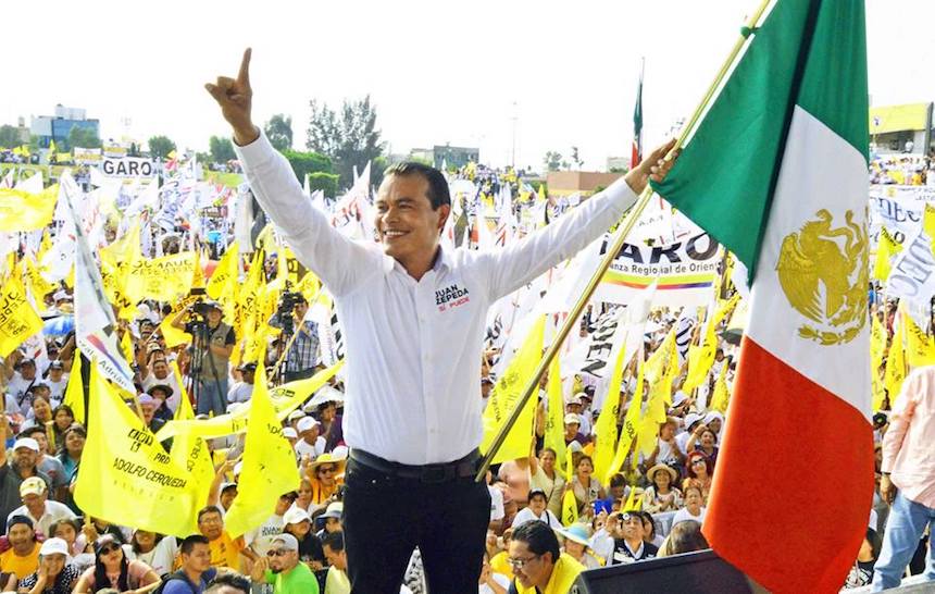 Juan Zepeda, candidato del PRD
