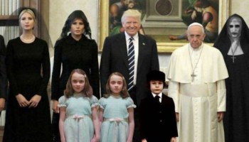 Memes del Papa Francisco y Trump