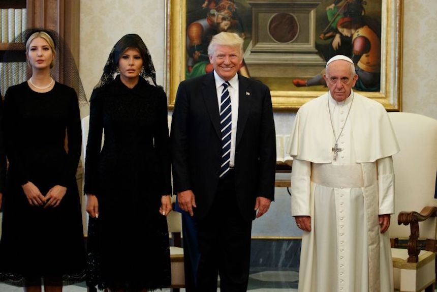 Donald Trump y el Papa Francisco