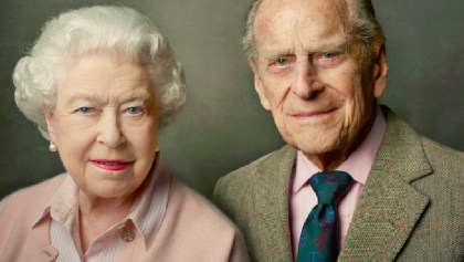 La Reina Isabel II y su esposo, el Príncipe Felipe