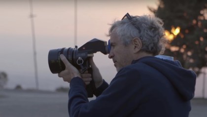 Alfonso Cuarón - Rodaje de Roma