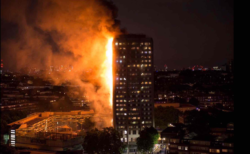 Incendio Torre en Londres