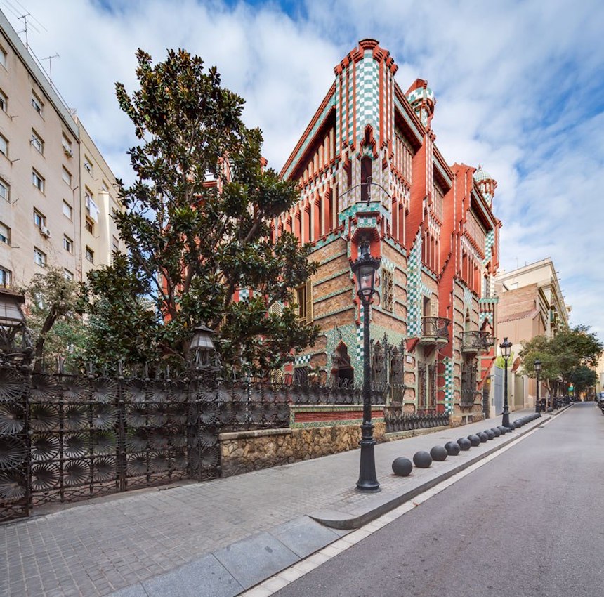 Casa de Antonio Gaudí - Vista desde la calle