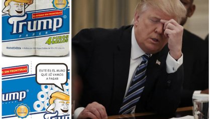 ¿Papel de baño marca Donald Trump? Conoce esta propuesta para ayudar migrantes