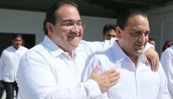 Los exgobernadores Javier Duarte y Roberto Borge