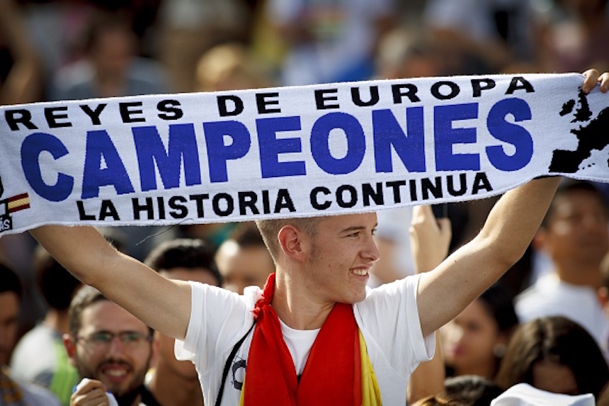 festejos real madrid champions