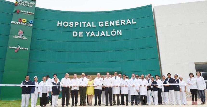 Hospital General de Yajalón cerró después de que Manuel Velasco lo inaugurara