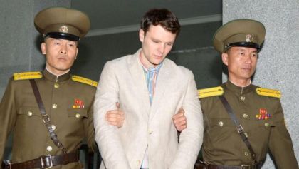 El estudiante detenido en Corea del Norte, Otto Warmbler