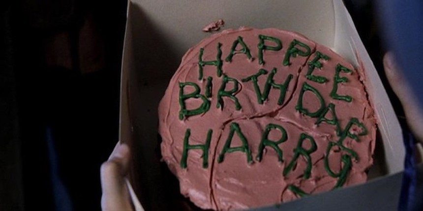 Harry Potter - Pastel de cumpleaños
