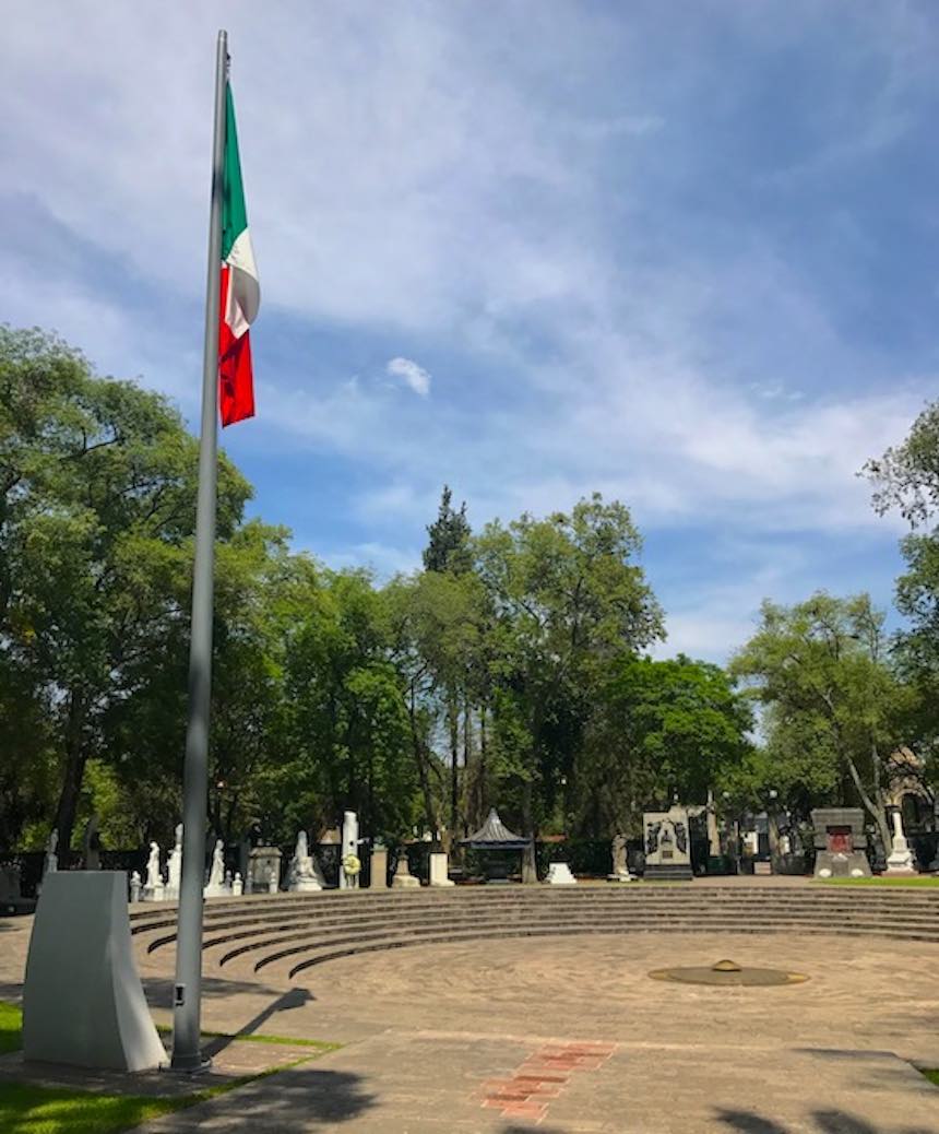 La Rotonda - Bandera de México