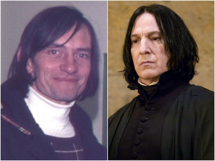 Snape y su fuente de inspiración