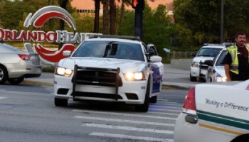 Policía local en Orlando, Florida