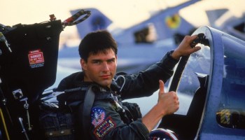 Tom Cruise en Top Gun - 1986