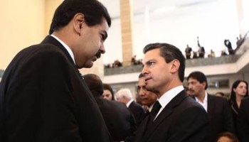 Nicolás Maduro y Enrique Peña Nieto