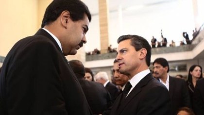 Nicolás Maduro y Enrique Peña Nieto