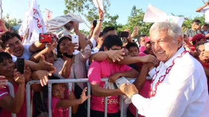 Andrés Manuel López Obrador, dirigente nacional de Morena