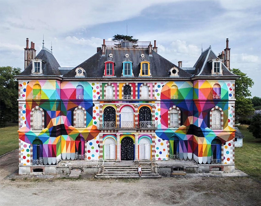Castillo abandonado - Proyecto de un artista francés