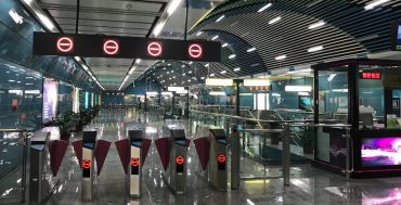 China - Estación de metro sin uso
