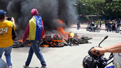 Explosión en Caracas durante las elecciones de las Asamblea Constituyente