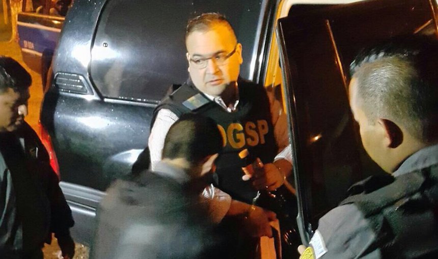Javier Duarte de Ochoa es extraditado a México para enfrentar cargos por delincuencia organizada y lavado de dinero