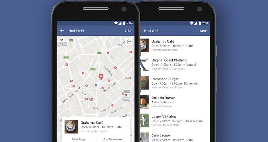 La app de Facebook que te ayuda a buscar Wi-Fi gratis