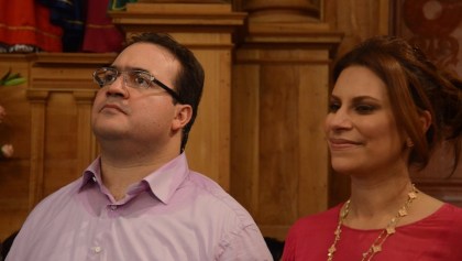 Karime Macías y Javier Duarte de Ochoa