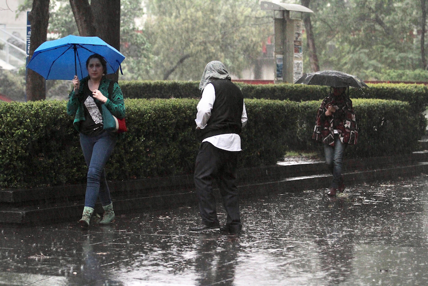 Lluvias en la Ciudad de México