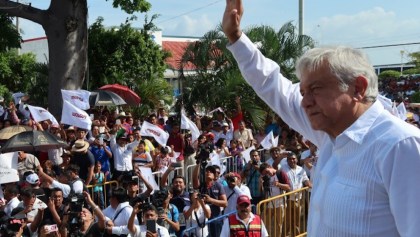 Andrés Manuel López Obrador, presidente nacional de Morena