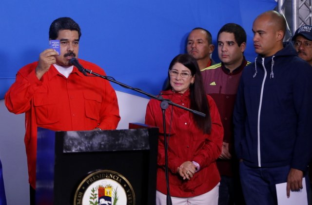 Maduro el día de las elecciones de la Asamblea Constituyente