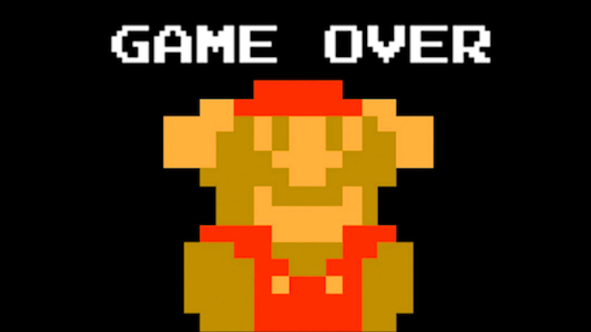 Game Over - Super Mario Bros.