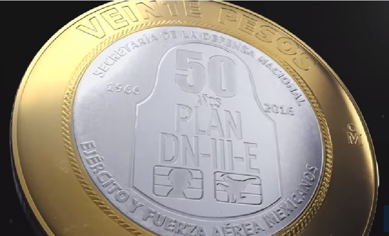 Moneda conmemorativa del Plan DN III