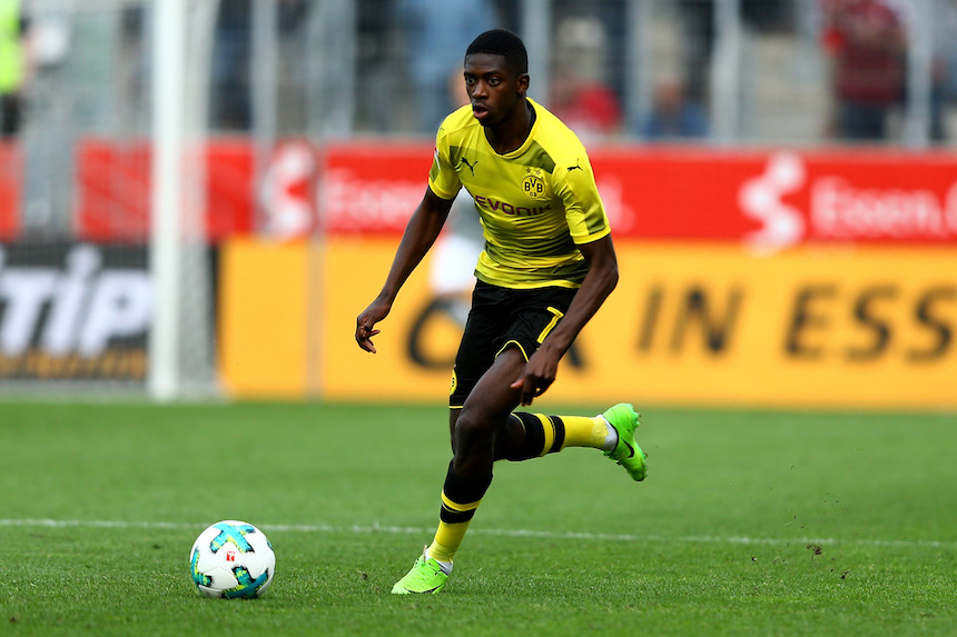Ousmane Dembele en su etapa con el Dortmund
