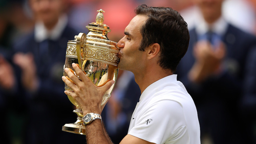 Fabricación Querer Poesía Los 10 espectaculares datos del campeonato de Federer en Wimbledon |  Sopitas.com