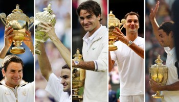 Roger Federer en Wimbledon