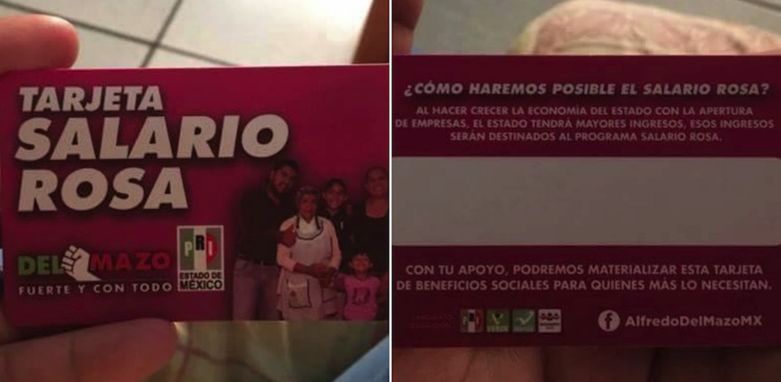 Acá no pasó nada: INE desecha quejas contra tarjeta Salario rosa del PRI y por presunto financiamiento de OHL