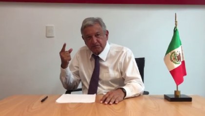 El líder nacional de Morena, Andrés Manuel López Obrador