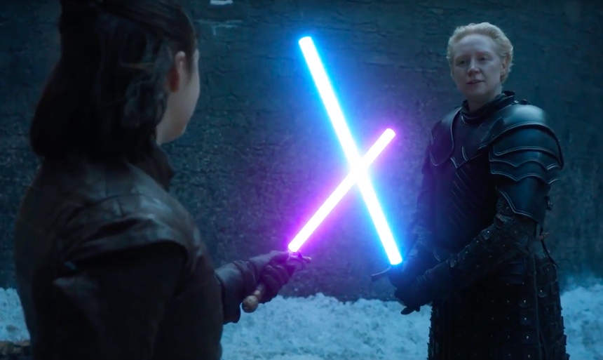 Arya vs Brienne - Sables de luz