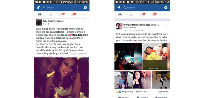 Mensajes en los que dos mujeres se pelean por el galanazo de Carlos Collin