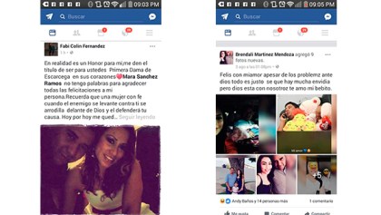 Mensajes en los que dos mujeres se pelean por el galanazo de Carlos Collin