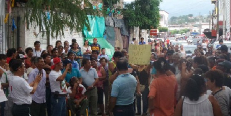 Manifestación en Chiapa de Corzo