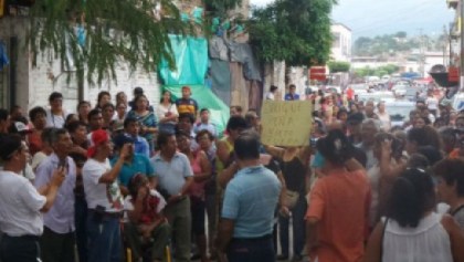 Manifestación en Chiapa de Corzo